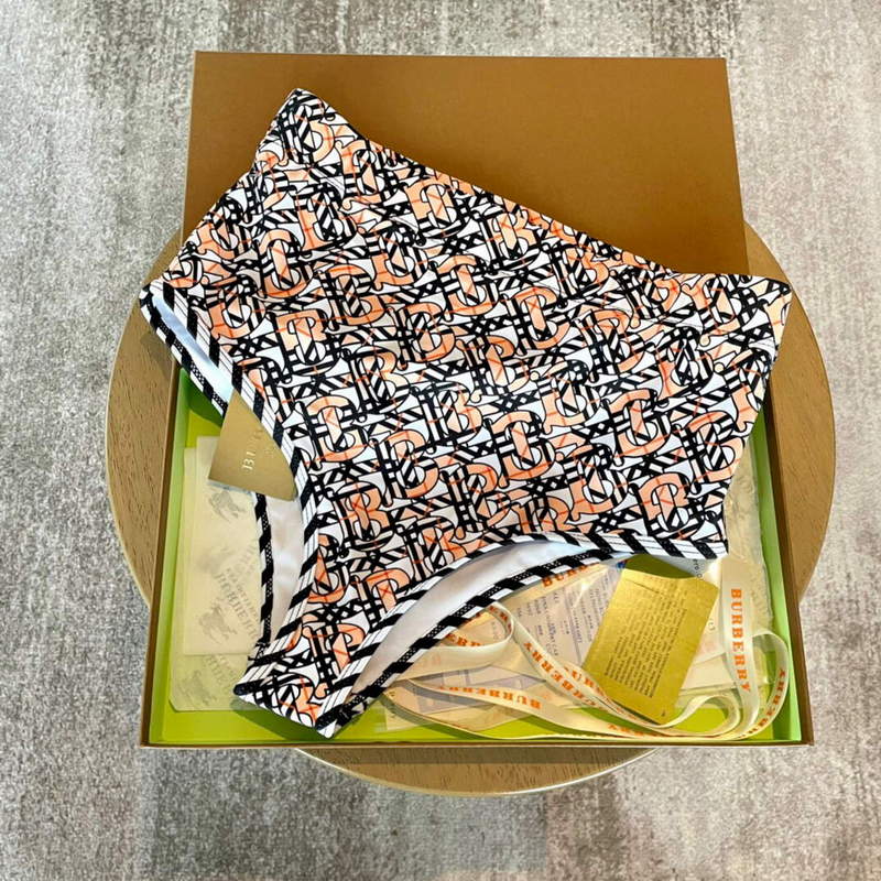 Burberry Monogram Print Stretch Nylon Bikini 80563731