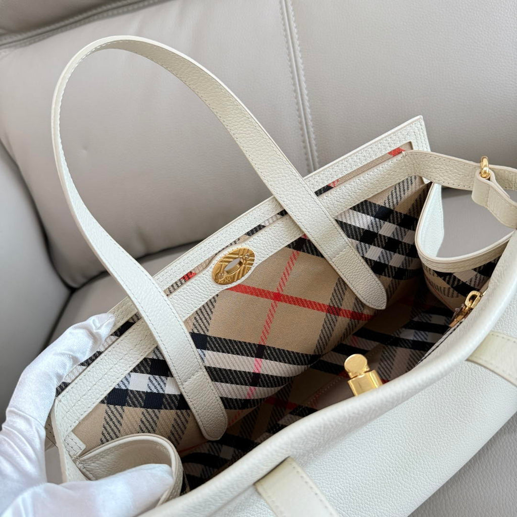 Burberry Small Cotswolds Tote 81113441 Bag White