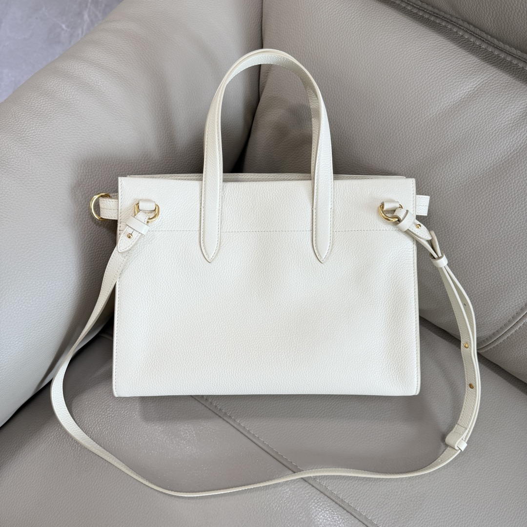 Burberry Small Cotswolds Tote 81113441 Bag White