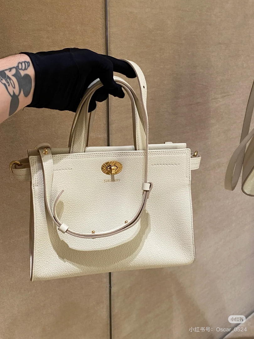 Burberry Small Cotswolds Tote 81113441 Bag White