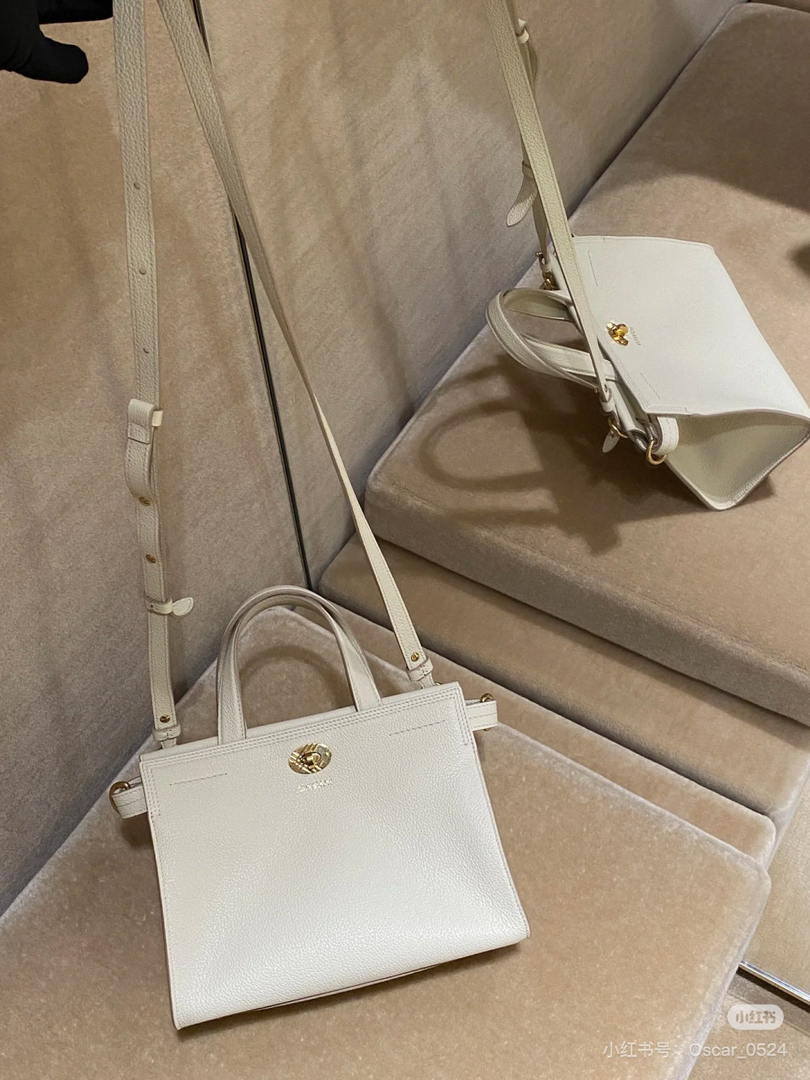 Burberry Small Cotswolds Tote 81113441 Bag White