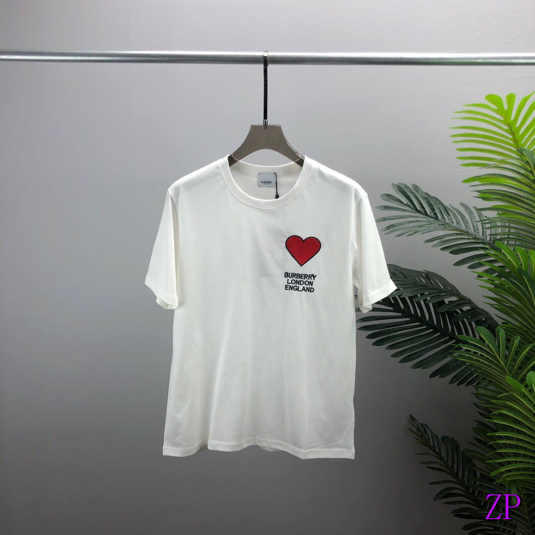 Burberry Women Men T-shirts Desiger Burberry Short Sleeve Clothing B60050 - S - View 1