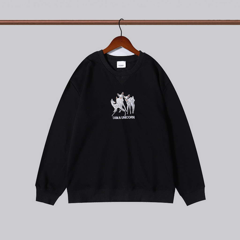 Burberry Women Men's Hoodie Wholesale Burberry Clothing B60124 - M - View 1