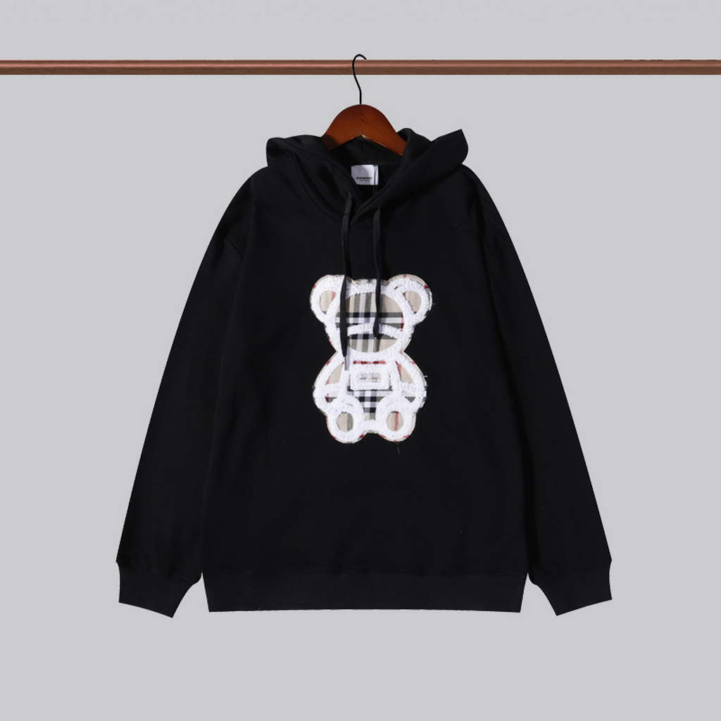 Burberry Women Men's Hoodie Wholesale Burberry Clothing B60126 - M - View 1