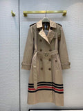 Burberry Women's Jackets Designer Burberry Gabardine Trench Coat 88013