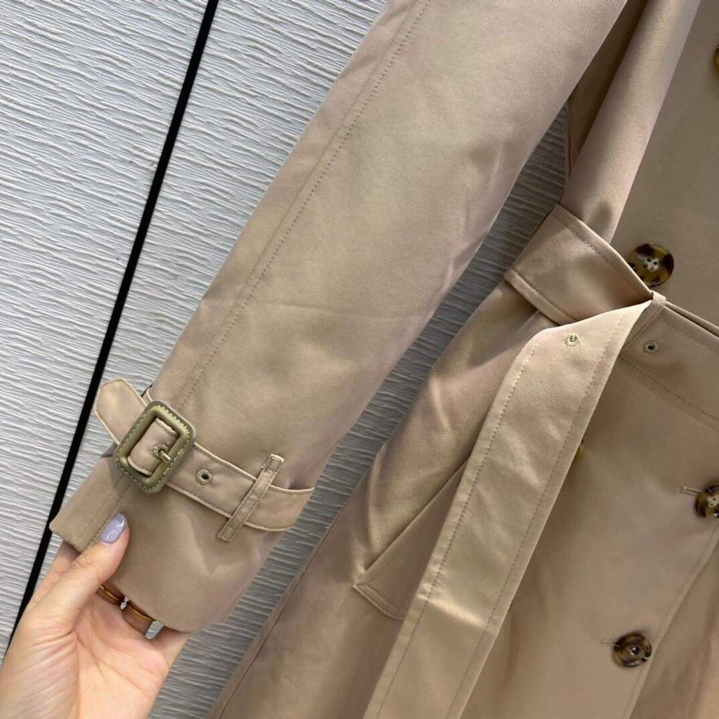 Burberry Women's Jackets Designer Burberry Gabardine Trench Coat 88013
