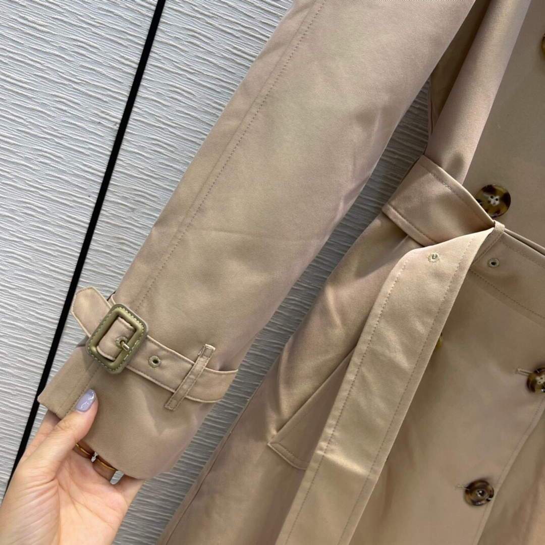 Burberry Women's Jackets Designer Burberry Gabardine Trench Coat 88013
