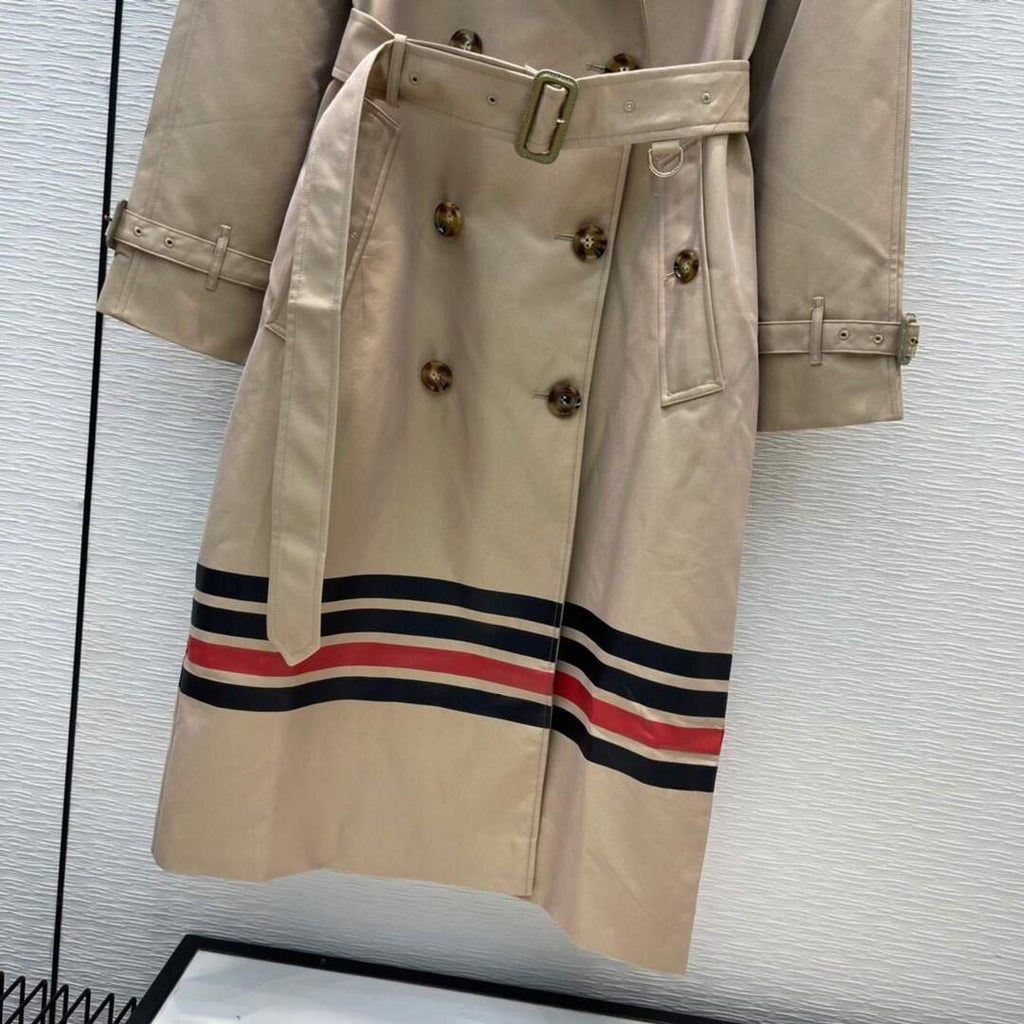 Burberry Women's Jackets Designer Burberry Gabardine Trench Coat 88013