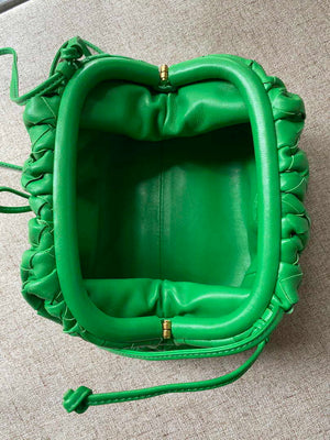 BV 585852VCPP13722 Bottega Veneta  Mini Pouch Green - Default Title - View 5