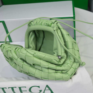BV 585852VCPP13840 Bottega Veneta  Mini Pouch Light Green - Default Title - View 4