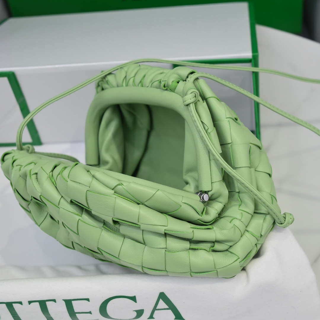 BV 585852VCPP13840 Bottega Veneta  Mini Pouch Light Green