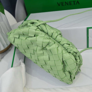 BV 585852VCPP13840 Bottega Veneta  Mini Pouch Light Green - Default Title - View 5