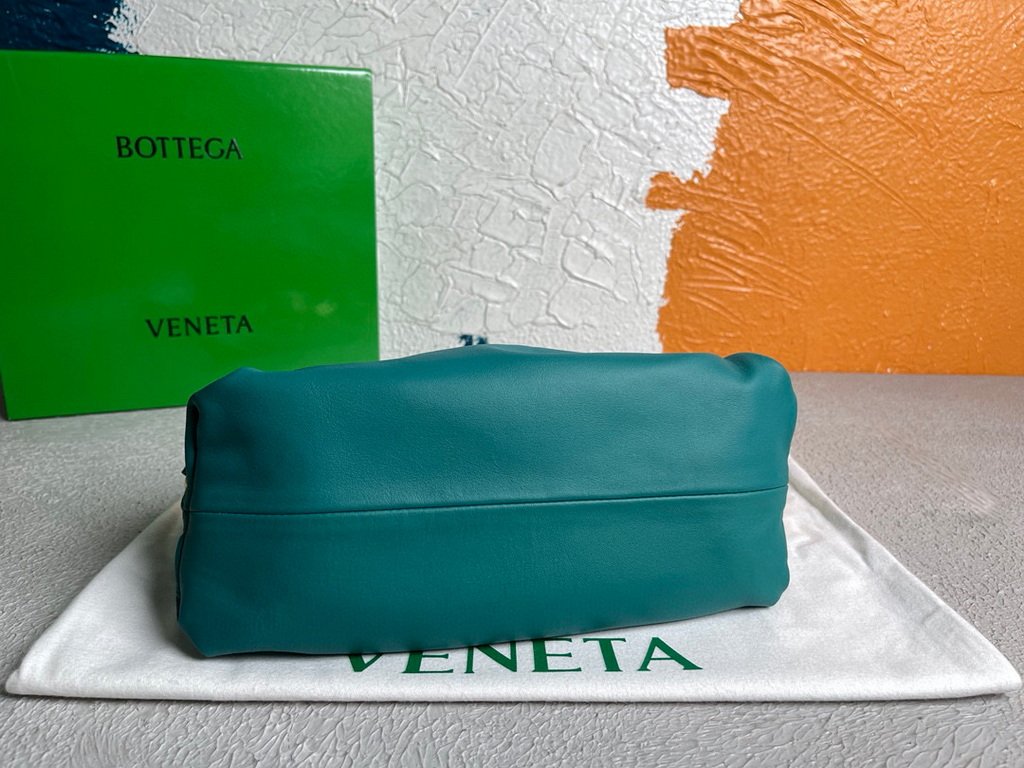 BV 620230 Bottega Veneta Chain Pouch Raintree Bag 92020 Strap 25cm Blue Gold