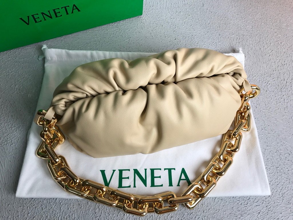 BV 620230 Bottega Veneta Chain Pouch Raintree Bag 92020 Strap 25cm Apricot Gold