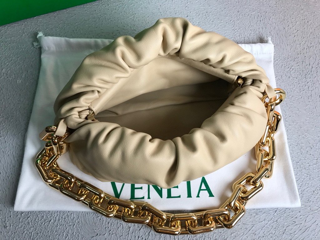 BV 620230 Bottega Veneta Chain Pouch Raintree Bag 92020 Strap 25cm Apricot Gold