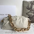 BV 620230 Bottega Veneta Chain Pouch Raintree Bag 92020 Strap 25cm White Gold