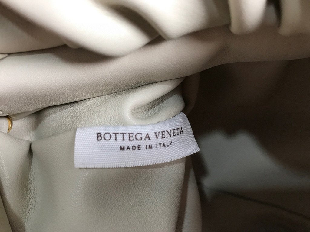 BV 620230 Bottega Veneta Chain Pouch Raintree Bag 92020 Strap 25cm White Gold