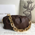 BV 620230 Bottega Veneta Chain Pouch Raintree Bag 92020 Strap 25cm Dark Brown Gold