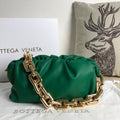 BV 620230 Bottega Veneta Chain Pouch Raintree Bag 92020 Strap 25cm Green Gold