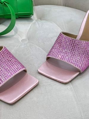BV 709028 Bottega Veneta Stretch Strass-embellished Shoes BV5808 - 35 - View 5