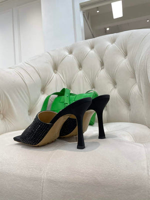 BV 709028 Bottega Veneta Stretch Strass-embellished Shoes BV5809 - 35 - View 5