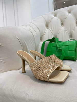 BV 709028 Bottega Veneta Stretch Strass-embellished Shoes BV5810 - 35 - View 2