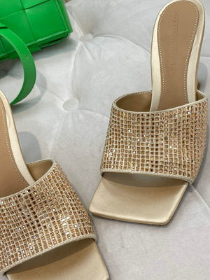 BV 709028 Bottega Veneta Stretch Strass-embellished Shoes BV5810 - 35 - View 5