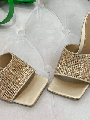 BV 709028 Bottega Veneta Stretch Strass-embellished Shoes BV5810 - 35 - View 8