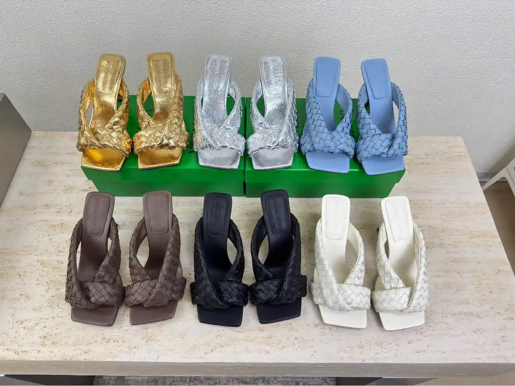 BV 827612 Bottega Veneta Riva Mule Shoes BV5800