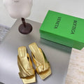BV 837897 Bottega Veneta Riva Flat Mule Shoes BV5808
