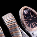 Bvlgari 103434 Serpenti Tubogas watch rose gold steel Black - Black - View 1