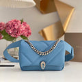 Bvlgari 291087 Serpenti Cabochon Crossbody Bag Blue - Default Title - View 1
