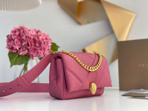 Bvlgari 291087 Serpenti Cabochon Crossbody Bag Pink - Default Title - View 3