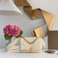 Bvlgari 291087 Serpenti Cabochon Crossbody Bag Ivory - Default Title - View 1