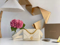Bvlgari 291087 Serpenti Cabochon Crossbody Bag Ivory
