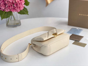 Bvlgari 291087 Serpenti Cabochon Crossbody Bag Ivory - Default Title - View 6