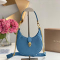 Bvlgari 291632 Small Serpenti Ellipse Crossbody Bag Blue - Default Title - View 1