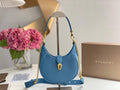 Bvlgari 291632 Small Serpenti Ellipse Crossbody Bag Blue