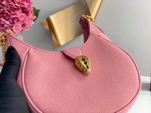 Bvlgari 291632 Small Serpenti Ellipse Crossbody Bag Pink - Default Title - View 2