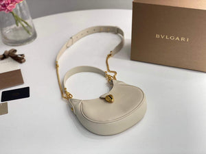 Bvlgari 291632 Small Serpenti Ellipse Crossbody Bag Ivory - Default Title - View 5