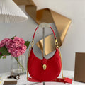 Bvlgari 291632 Small Serpenti Ellipse Crossbody Bag Red - Default Title - View 1