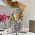 Bvlgari 291632 Small Serpenti Ellipse Crossbody Bag Gray - Default Title - View 1