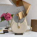 Bvlgari 291640 Serpenti Ellipse Shoulder Bag Lvory - Default Title - View 1