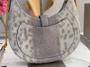 Bvlgari 291640 Serpenti Ellipse Shoulder Bag Gray - Default Title - View 8