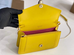 Bvlgari 291859 Serpenti Forever Chain Wallet Yellow - Default Title - View 8