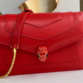 Bvlgari 291859 Serpenti Forever Chain Wallet Red - Default Title - View 1