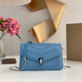 Bvlgari 291859 Serpenti Forever Chain Wallet Blue - Default Title - View 1