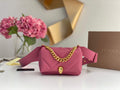Bvlgari 291946 Serpenti Cabochon Maxi Chain Crossbody Mini Bag Pink