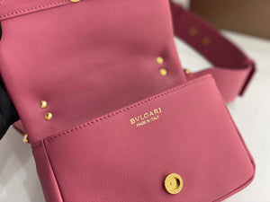 Bvlgari 291946 Serpenti Cabochon Maxi Chain Crossbody Mini Bag Pink - Default Title - View 9