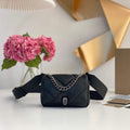 Bvlgari 291946 Serpenti Cabochon Maxi Chain Crossbody Mini Bag Black - Default Title - View 1